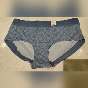 Auden Blue Patterned Panties, NWT 2XL